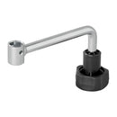 Hebel für Stützrad 60 mm Stahl Kurbel für Anhänger Wohnwagen Bugrad Deichselrad – Hebel für Anhänger Stützrad 60 mm.