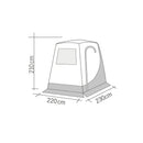 Heckzelt Trapez Premium - für Trafic Jumper NV300 Vivaro uvm - Outdoor Vorzelt – Reimo