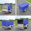 Anhänger-Hochplane Blau mit Gummigurt 2090x1140x880mm – ProPlus