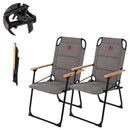 2x Campingstuhl klappbar Gartenstuhl Klappstuhl klein bis 100kg, kleines Packmaß – Holiday Travel