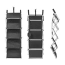Faltbare Hundetreppe Aluminium Einstiegshilfe klappbar mit 5 Stufen bis 30 Kg – APT