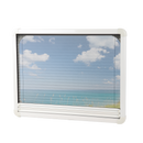 Ausstellfenster Echtglas 90x45cm Seitenfenster Insektenschutz Rollo Dichtmasse – Wamovo