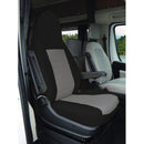 2x Integral Schonbezug Sitzbezüge passend für VW T6 T6.1 California ab 2015, schwarz – Carbest