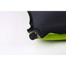 Isomatte M12 HIGH COMFORT Selbstaufblasend, 198x76x12 cm, grau/lime Campingmatte – Camp4
