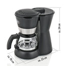 Set Camp4 Kaffeemaschine 12V 4-6 Tassen, Dauerfilter + Wasserkocher 1L 12V 150W – Camp4