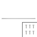 4 x Kederschiene Aluminium Zeltschiene Kederleiste 180° 100 x 2,6 cm Kederprofil – APT