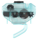 CONTEC Kettenreinigungsgerät, tropffestes Gehäuse, blau - transparent – Contec