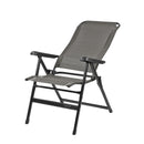 2x Via Mondo Campingstuhl "Alto Cinzo" 7 fach verstellbar breite Armlehen kompaktes Packmaß – ViaMondo