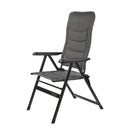 Via Mondo Campingstuhl "Grande Cinzo" 7 fach verstellbar breite Armlehen kompaktes Packmaß – ViaMondo