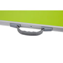 Camping Klapptisch Kompakt – Jesper Serie LIME, 60 x 80 x 69 cm MDF Platte Grün – So macht Camping Spaß!