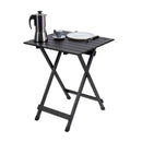 Klapptisch Aluminium Single Black 50x50x64 cm Campingtisch Beistelltisch Camping – Camp4