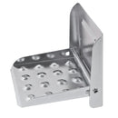 Klapptritt für Anhänger – Verzinkter Stahl, 195 x 170 mm, bis 150 kg belastbar – APT