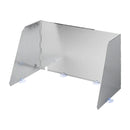 Koch-Windschutz für Gaskocher Stahl Windschutz faltbar, ausziehbar 37-70x28x32cm – APT