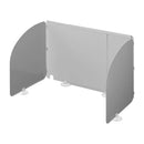 Koch-Windschutz für Gaskocher Stahl Windschutz faltbar, ausziehbar 32-62x28,5x25cm – APT