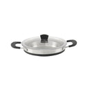 Camping Kochtopf faltbar 2,5L Silikon Topf + Deckel schwarz Outdoor Kochgeschirr – Platzsparender Camping Kochtopf!