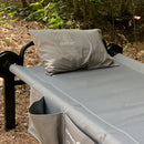 Disc-O-Bed Camping Kissen Pillow - orange/grau - Kopfkissen Reisekissen Outdoor – Disc-O-Bed