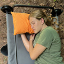 Disc-O-Bed Camping Kissen Pillow - orange/grau - Kopfkissen Reisekissen Outdoor – Disc-O-Bed