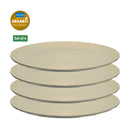 4x Koziol flache Teller 26cm Outdoor Campinggeschirr 100% organic, Wüstensand – Koziol