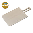 Koziol Schneidebrett SNAP S - 100% organic, Spülmaschinengeeignet, Hellbeige – Koziol