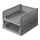 Küchenregal stapelbar 2x Ablagefach Regal Schrank Organizer Camping Aufbewahrung – APT