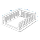 Küchenregal stapelbar 2x Ablagefach Regal Schrank Organizer Camping Aufbewahrung – APT