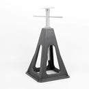 Fiamma Stützbock 4er Set, 31-44 cm, belastbar 750 kg, grau – Freizeitschmiede GmbH & Co. KG