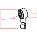 Thule Kurbelgetriebe für Omnistor 5200, 5002, 5003, V10 Markisen-Ersatzteile – Thule