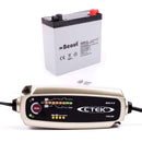 Batterieset für elektrische Rangierhilfe, C-tek Ladegerät – Beaut