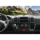Induktions-Ladeschale mit USB, Klinke/Aux Anschluss passend für Kastenwagen – Reimo
