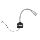 12 Volt LED Schwanenhals Leseleuchte | USB 5V/2,1A | 150lm | 1W | 4000K – Haba