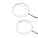 2x Einbaustrahler 12V LED-Spot 120lm Leuchte Chrom Lampe für Wohnwagen Wohnmobil – Haba