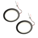 2x Einbaustrahler 12V LED Spot 120lm Leuchte Black Lampe für Wohnwagen Wohnmobil – Haba
