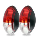 2er Set Umrissleuchte LED rot/weiß 60x34 mm, 12-30 V – ProPlus