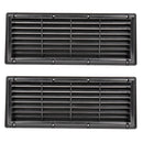 2x Lüftungsgitter für Camping Kühlschrank | 37.5x15cm | Fliegengaze |Wohnmobil – Wamovo