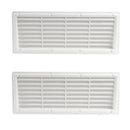 2x Lüftungsgitter für Camping Kühlschrank | 37.5x15cm | Fliegengaze |Wohnwagen – Wamovo