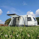 Seitenzelt 260x250cm Camping Luft Vorzelt für Wohnwagen, Wohnmobil 7mm Keder – Deiwo