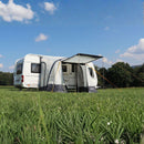 Seitenzelt 260x250cm Camping Luft Vorzelt für Wohnwagen, Wohnmobil 7mm Keder – Deiwo