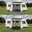 Seitenzelt 260x250cm Camping Luft Vorzelt für Wohnwagen, Wohnmobil 7mm Keder – Deiwo