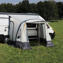 Seitenzelt 220x250cm Camping Luft Vorzelt für Wohnwagen, Wohnmobil 7mm Keder – Deiwo