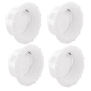 4x Endstück Warmluftaustritt Weiß Truma für 65mm Warmluftrohre verschließbar – Truma