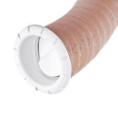 4x Endstück Warmluftaustritt Weiß Truma für 65mm Warmluftrohre verschließbar – Truma