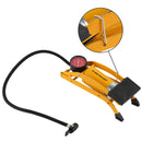 Dunlop Fußpumpe mit Manometer, 0-7 bar, 0-100 PSI – Dunlop