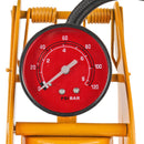Dunlop Fußpumpe mit Manometer, 0-7 bar, 0-100 PSI – Dunlop