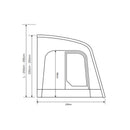 Outdoor Revolution SPORTLITE AIR 320 Luftvorzelt , Vorzelt Wohnwagen, Wohnmobil – Reimo