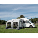 Luftvorzelt TOUR PONZA 390 - Ganzjahres- Luftzelt für Wohnwagen 250+80 x 390 cm – Tour Ponza 390 Bleiben Sie mobil!