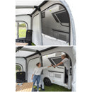 Luftvorzelt TOUR PONZA 390 - Ganzjahres- Luftzelt für Wohnwagen 250+80 x 390 cm – Tour Ponza 390 Bleiben Sie mobil!
