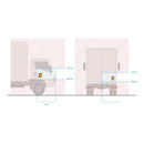 2x Magnetschild Toter Winkel / Angles Morts Warnung Hinweisschild Wohnmobil LKW – Vorsicht ist besser als Nachsicht!