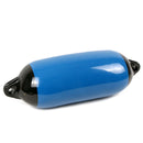 4x Fender blau klein mit Pumpe und 4x Fenderleine – Genau das passende Bootszubehör, um sicher in den Hafen einzulaufen.