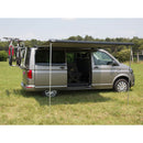 Fiamma  F40 VAN Pro Deep Black | Tuch Royal Grey | 270cm Breite , Auszug 225 cm – Fiamma