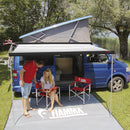 Fiamma F45 S Markise Gehäuse Black 260cm, Tuch royal grey + Sikaflex 522 – Fiamma F45S, die kompakte, innovative Markise.